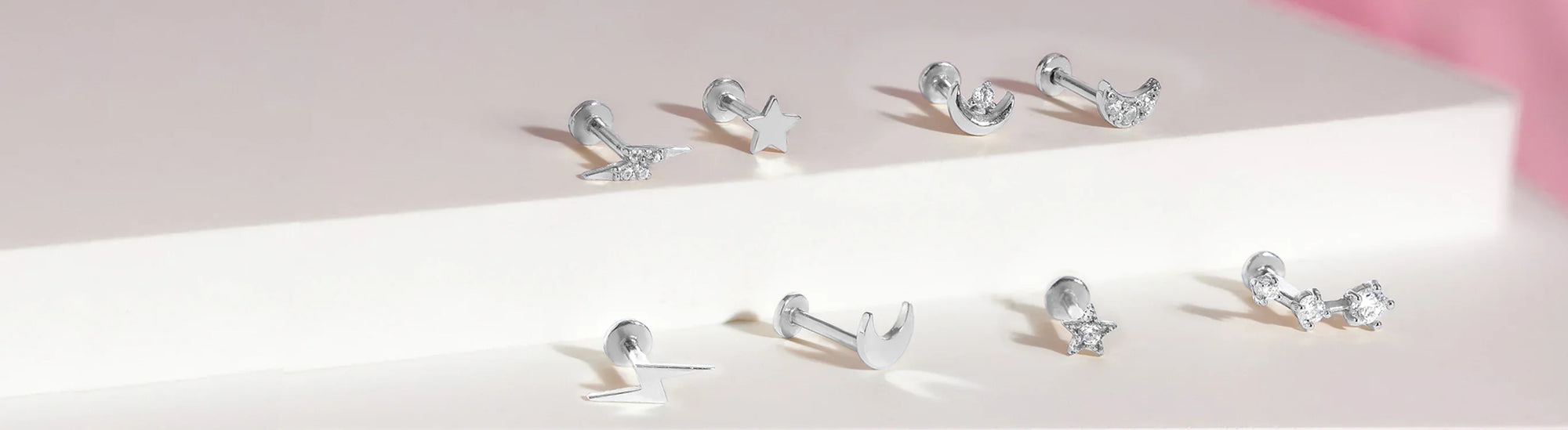 Demi-Fine Flatback Earrings