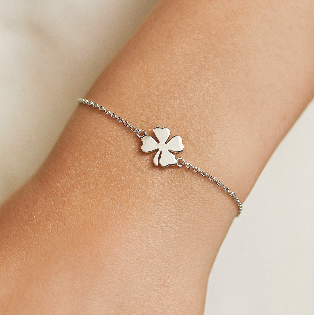シャムロッククローバーブレスレット – J&CO Jewellery
