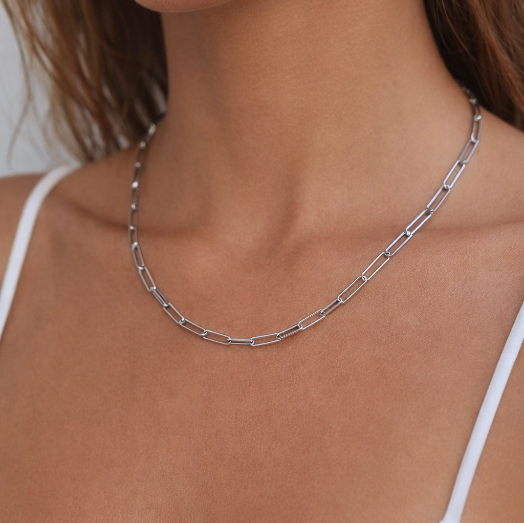 ミューズペーパークリップチェーンネックレス – J&CO Jewellery