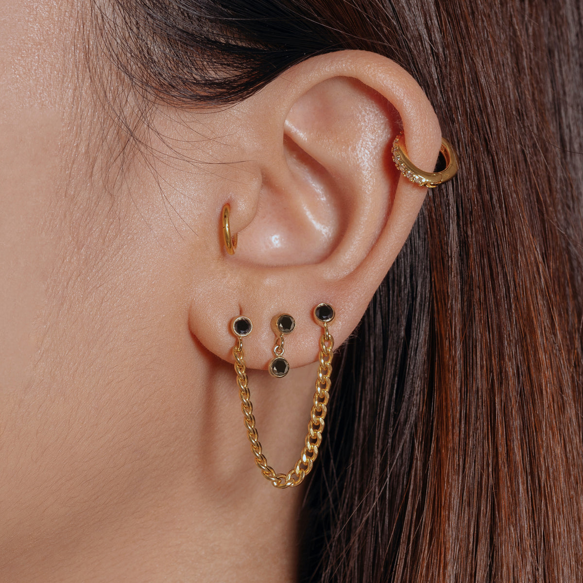 ピアス [BLACKMUSE] Stone Antique Gold Link Earrings D126H_1_1200x1200.jpg?v=1726740924
