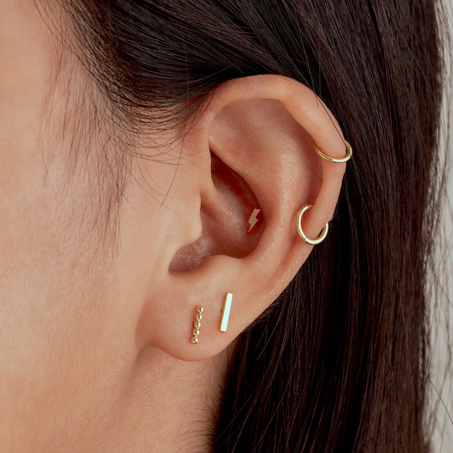 Color:Yellow Gold
Post Length:6.5mm
Post Length:5mm
Post Length:8mm