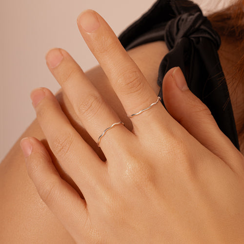 خاتم فضة عضوي