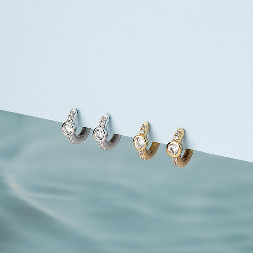 Kolczyki koła Altair Huggie