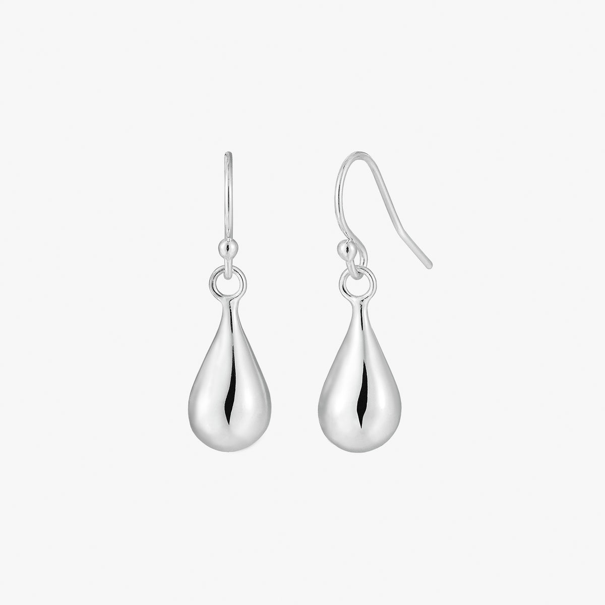 ♻️ Tear Drop Horn Earrings With Peruvian Silver 950