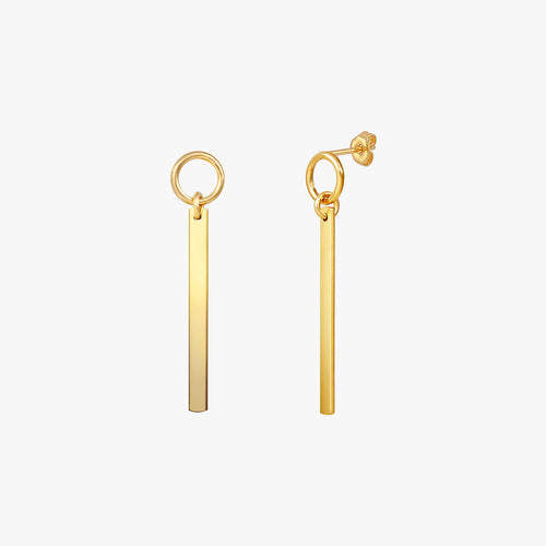 Circle Bar Hangle Ohrringe