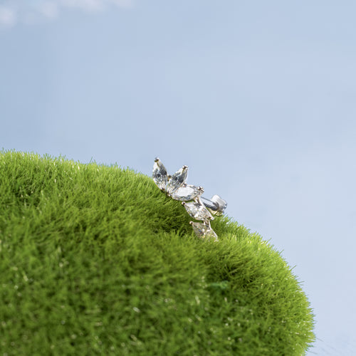 Color:White Gold
Option:Single
Option:Pair