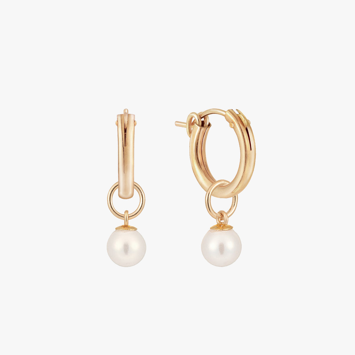 Chunky'z Gold Oval Hoop Earrings – JB JEWELERS