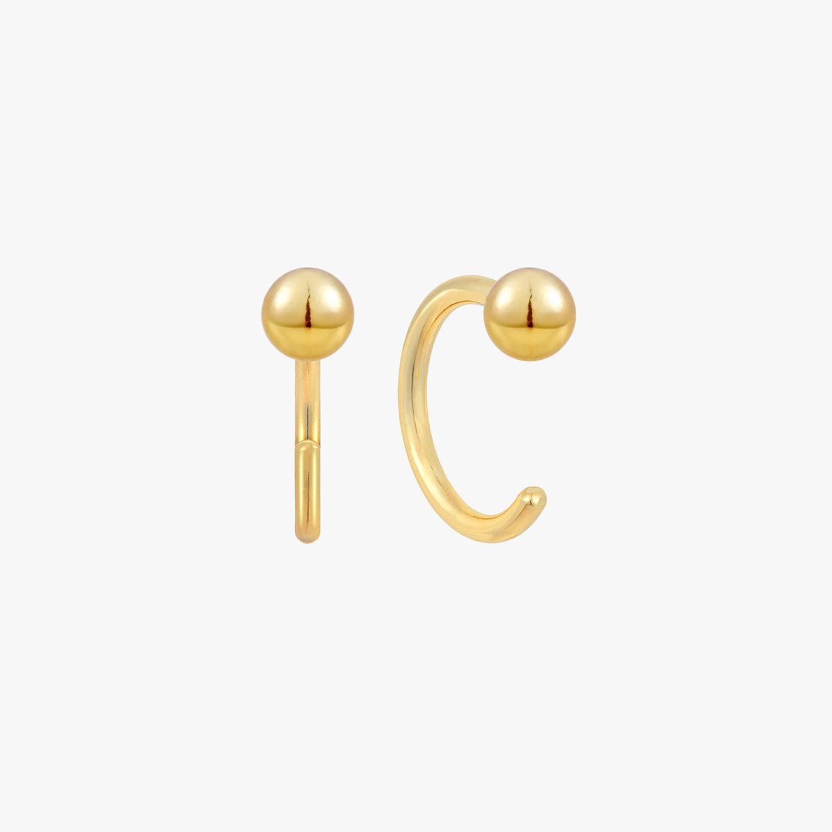 BONEE＞BABY NUTS HOOP EARRINGS/ピアス