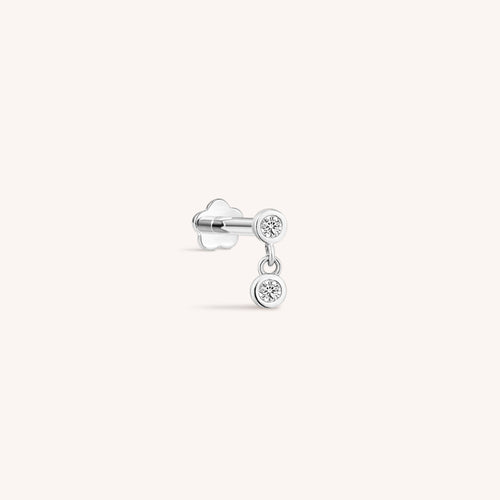 Color:White Gold
Option:Single
Option:Pair