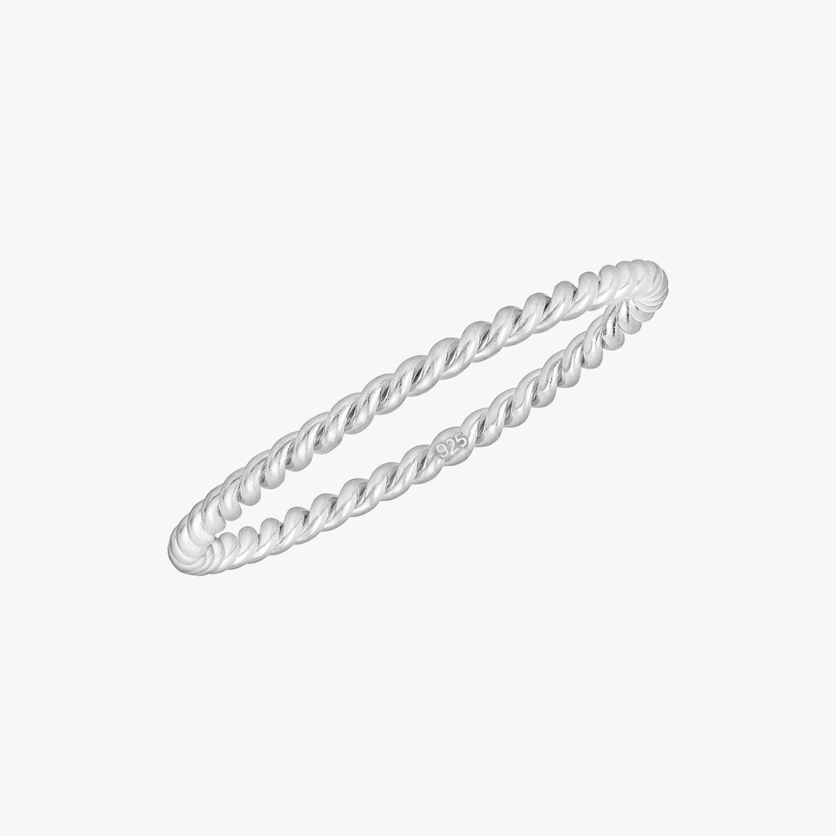 【HYERES LOR】Subni Silver(C) Twist Slim Ring (9〜17号) Designer fashion, Seoul-fully created | W Concept