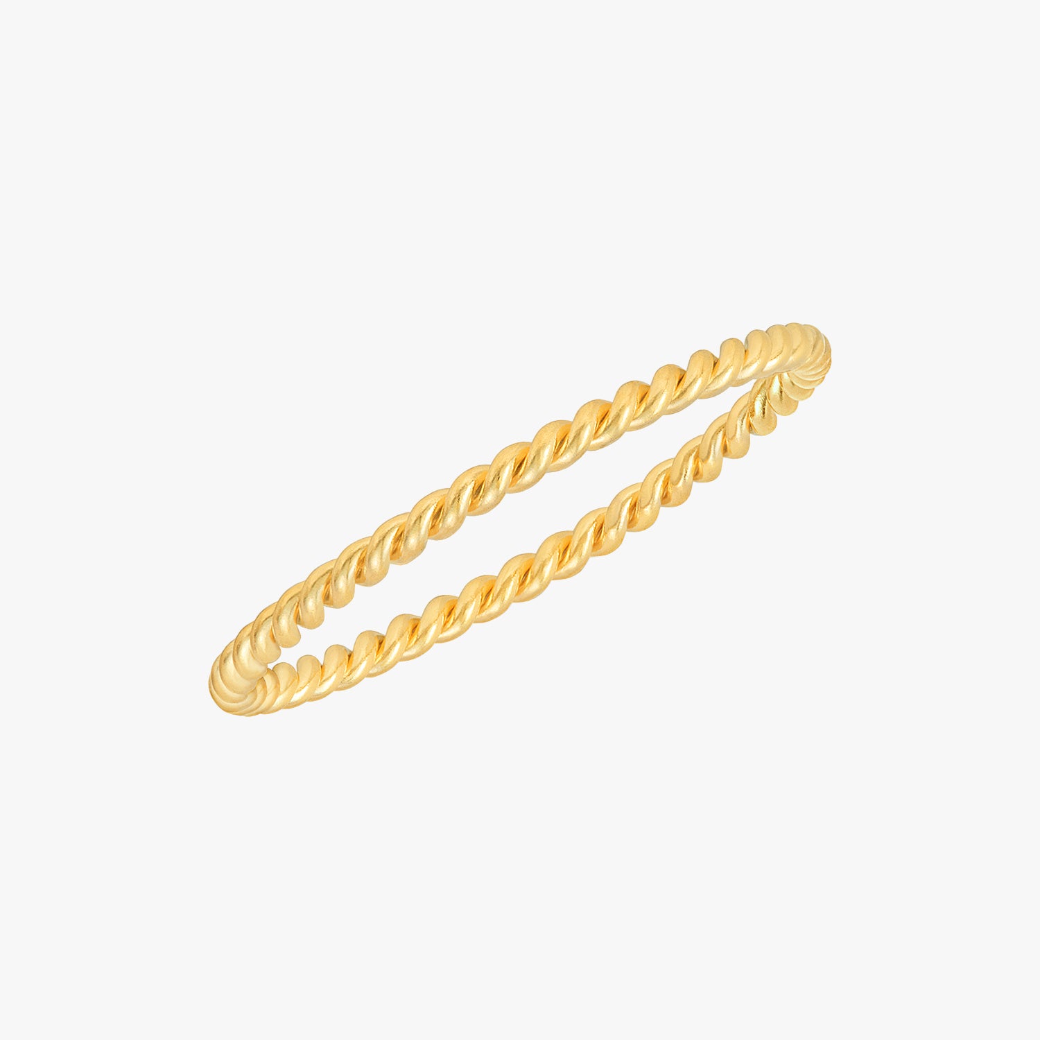 Skinny Twist Ring Gull