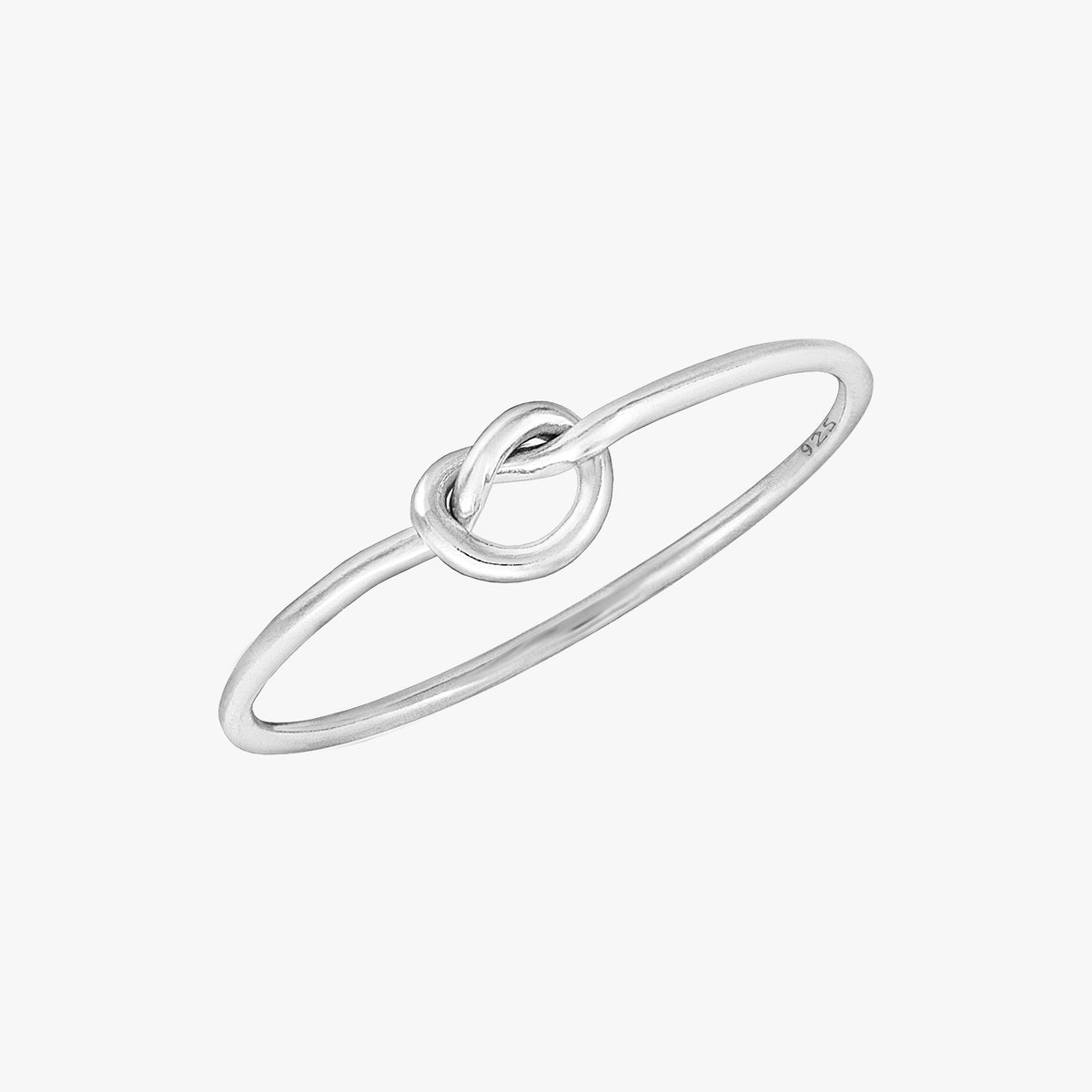 Love Knot Ring Silver – J&CO Jewellery
