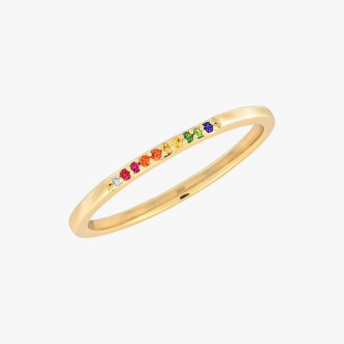 Regnbue Evighet Ring