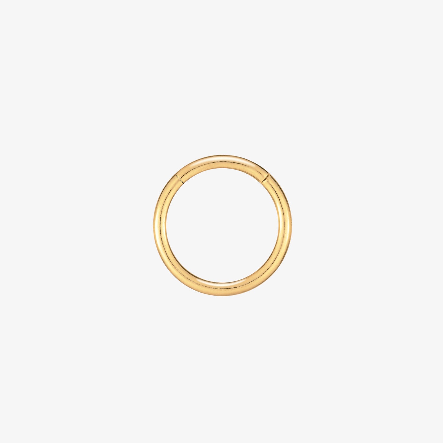 Cincin Klik Klasik Kecil Perak Sterling