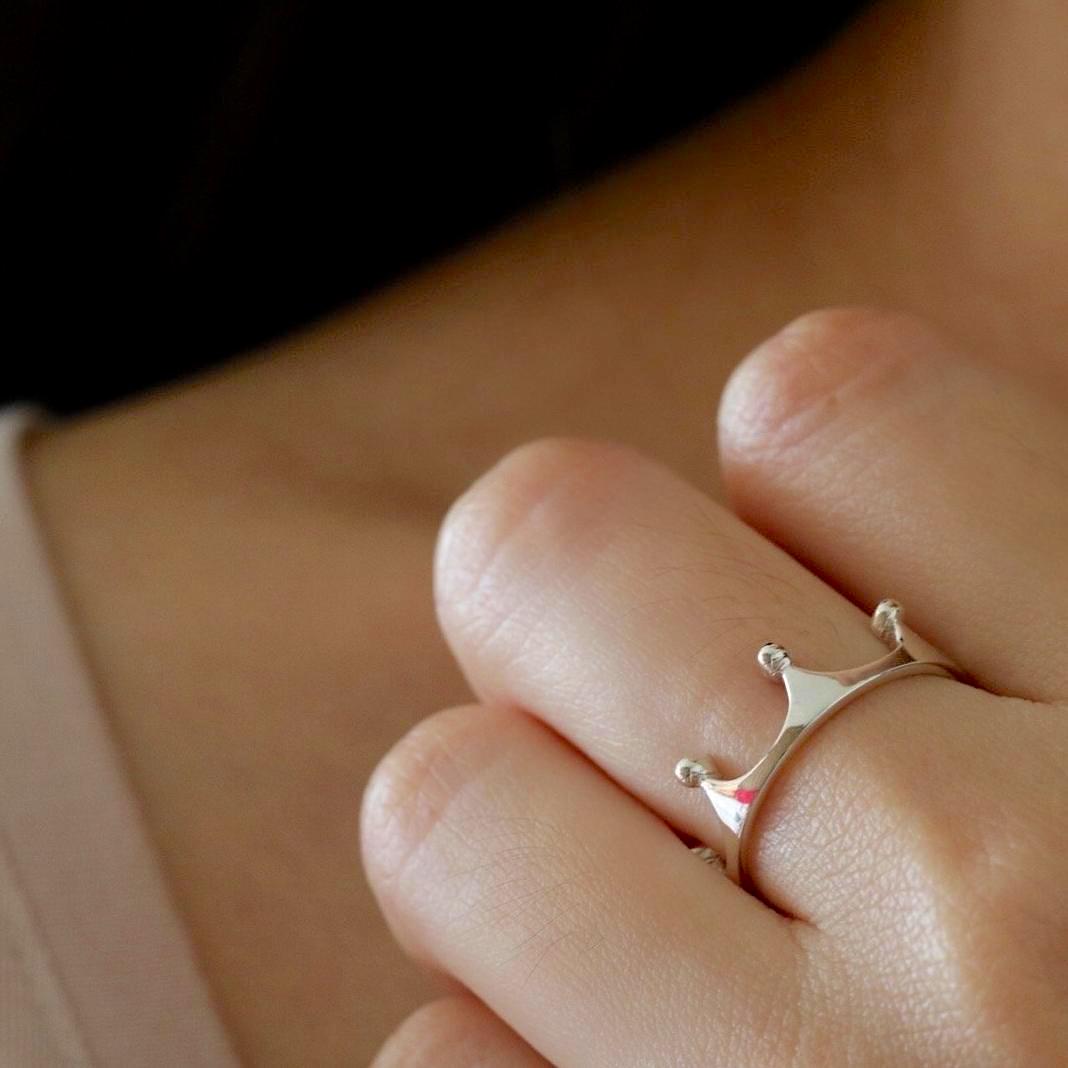 Crown Ring Silver – J&CO Jewellery