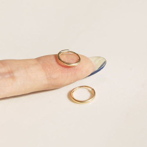 Baby sømløse huggie-øreringe