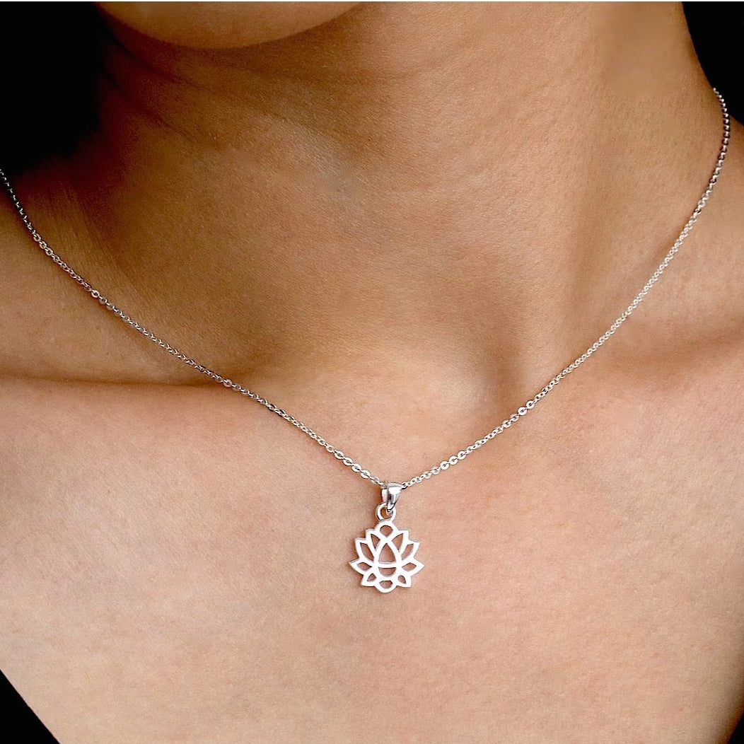 Zen Lotus Necklace – J&CO Jewellery