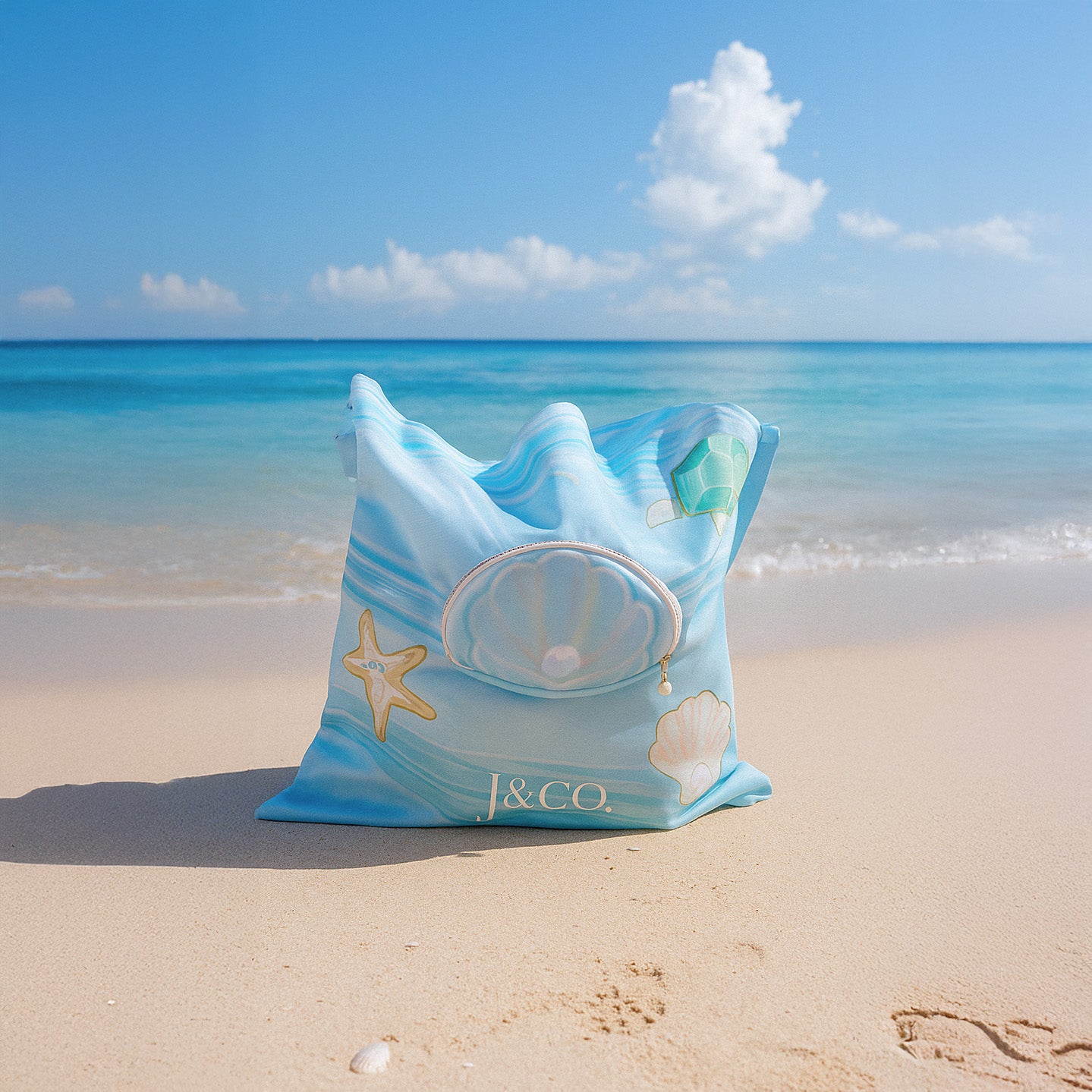 The Océan Foldable Tote Bag Charm