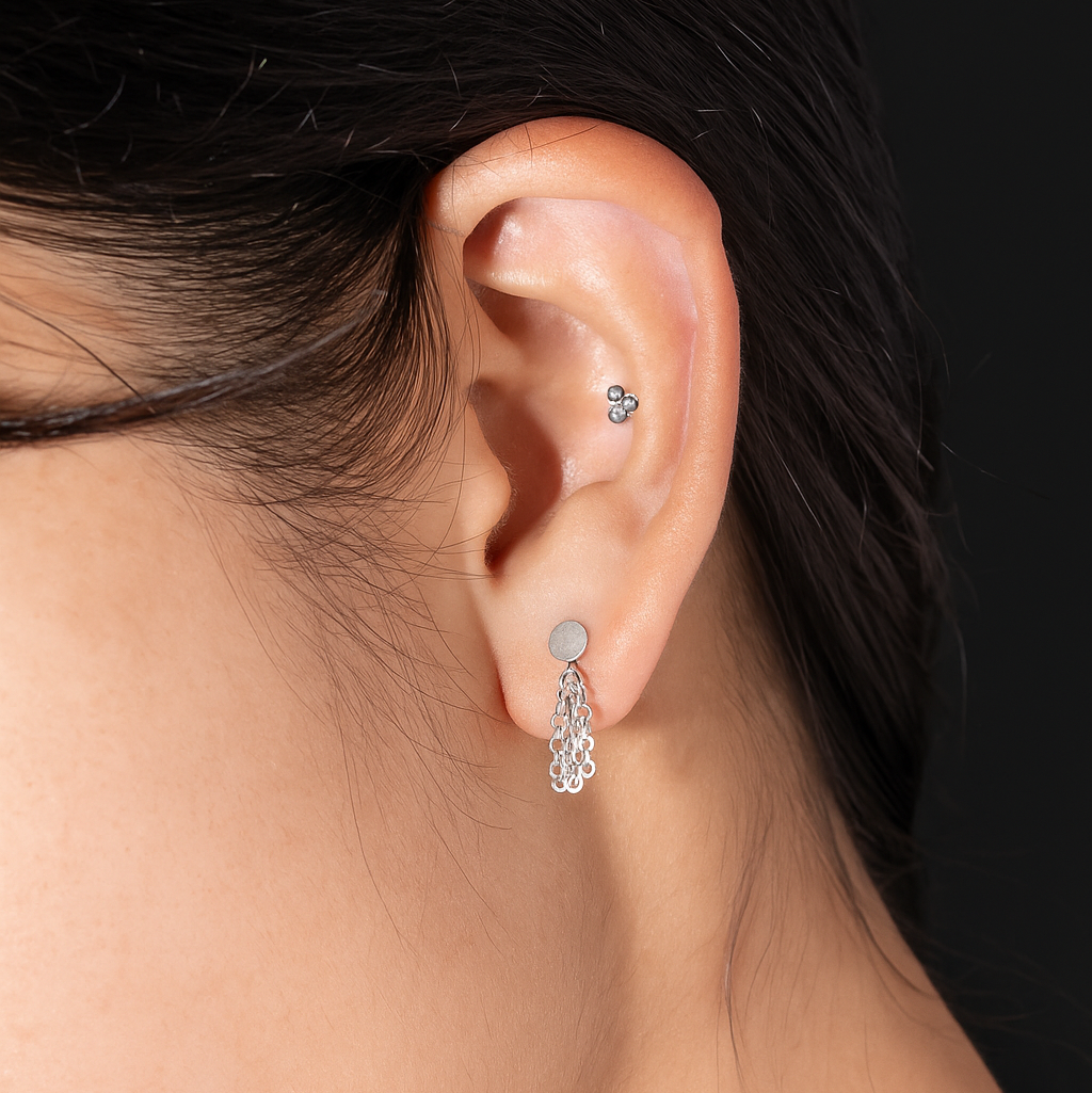 Boucles d'oreilles à petit gland