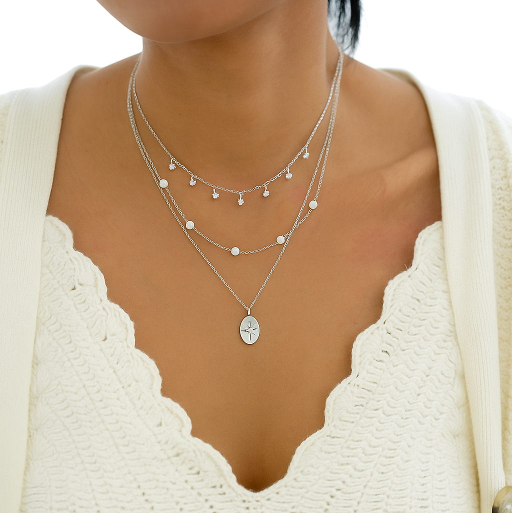 星空の夜のネックレス