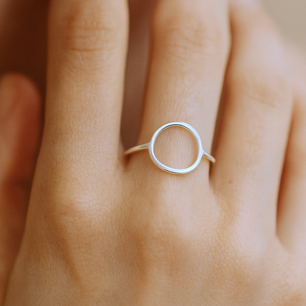 Perfect Circle Ring Silver