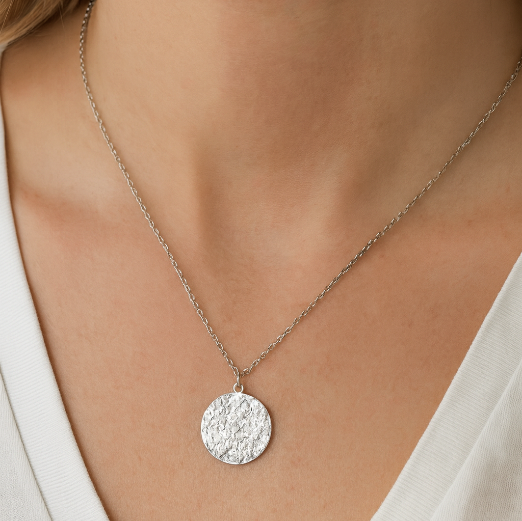 ビンテージディスクネックレス