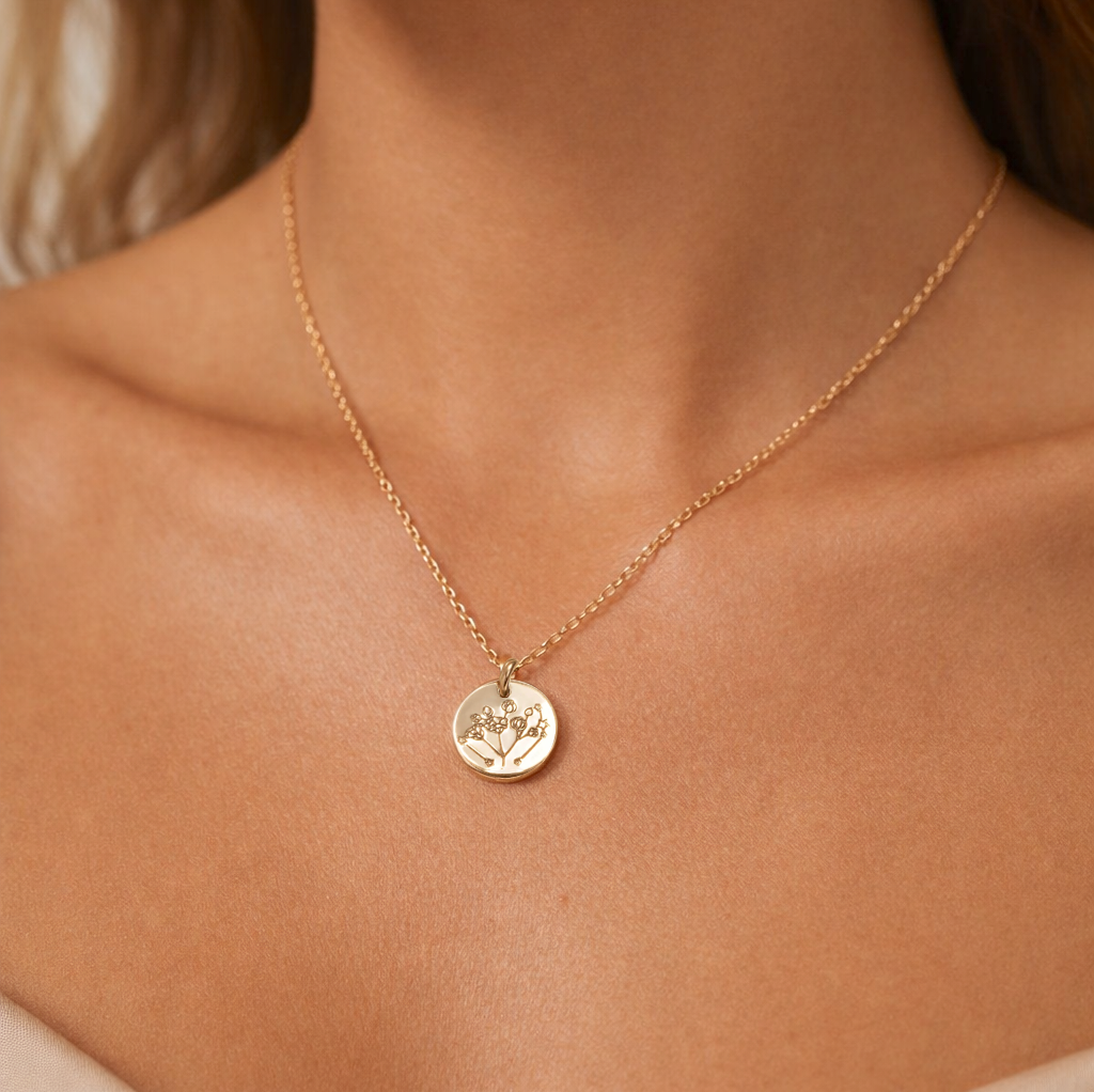 Personligt Stardust Bloom-halsband