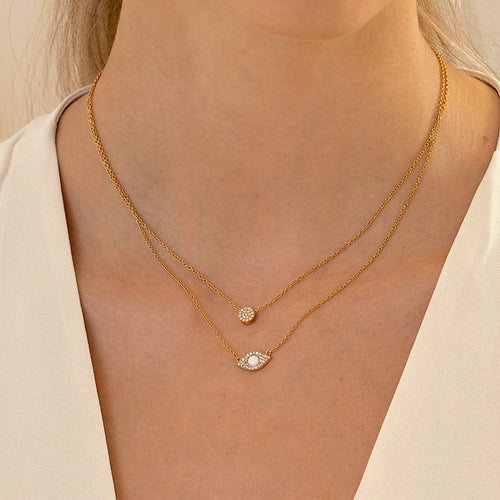 Dazzling Full Circle Necklace