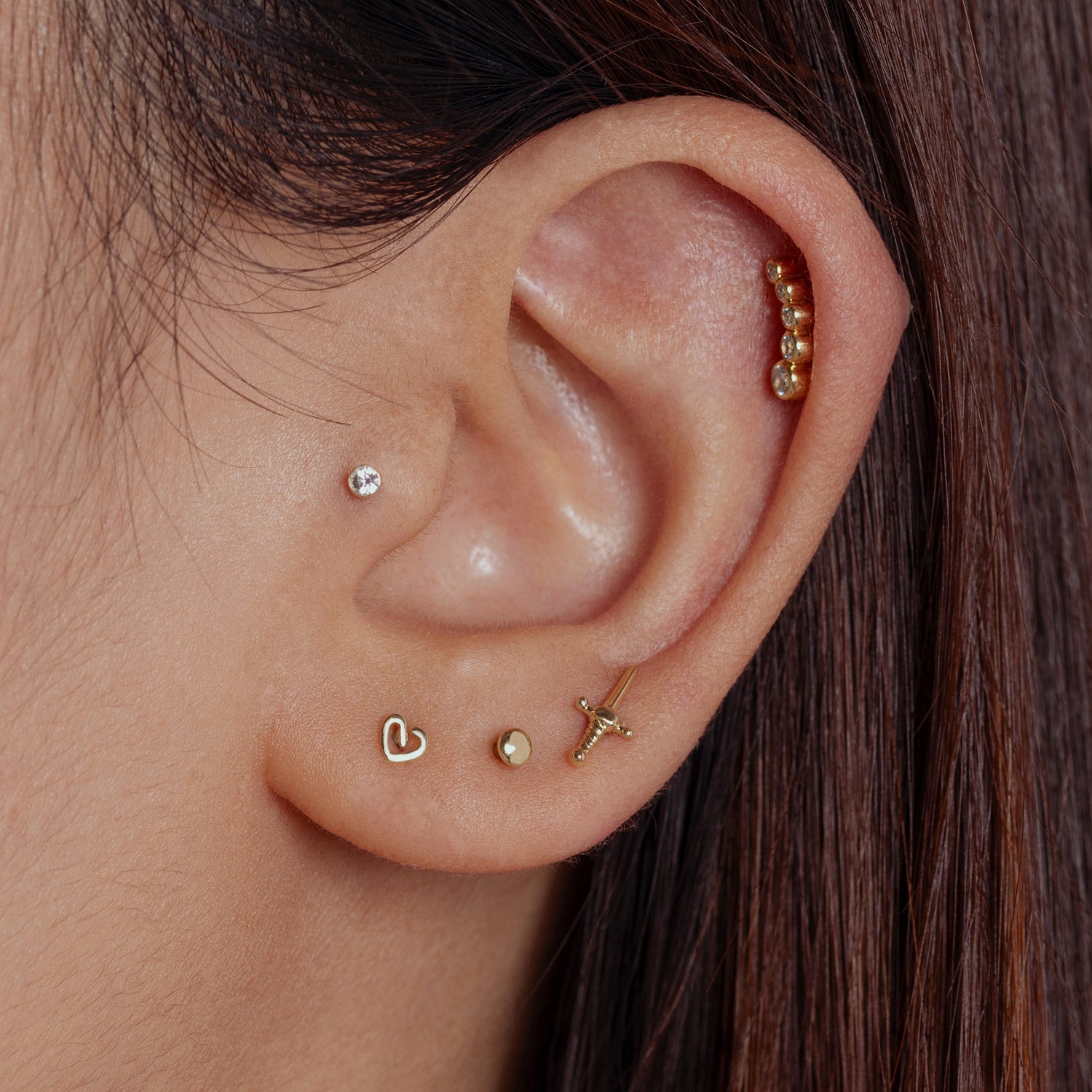 Color:Yellow Gold
Option:Single
Option:Pair