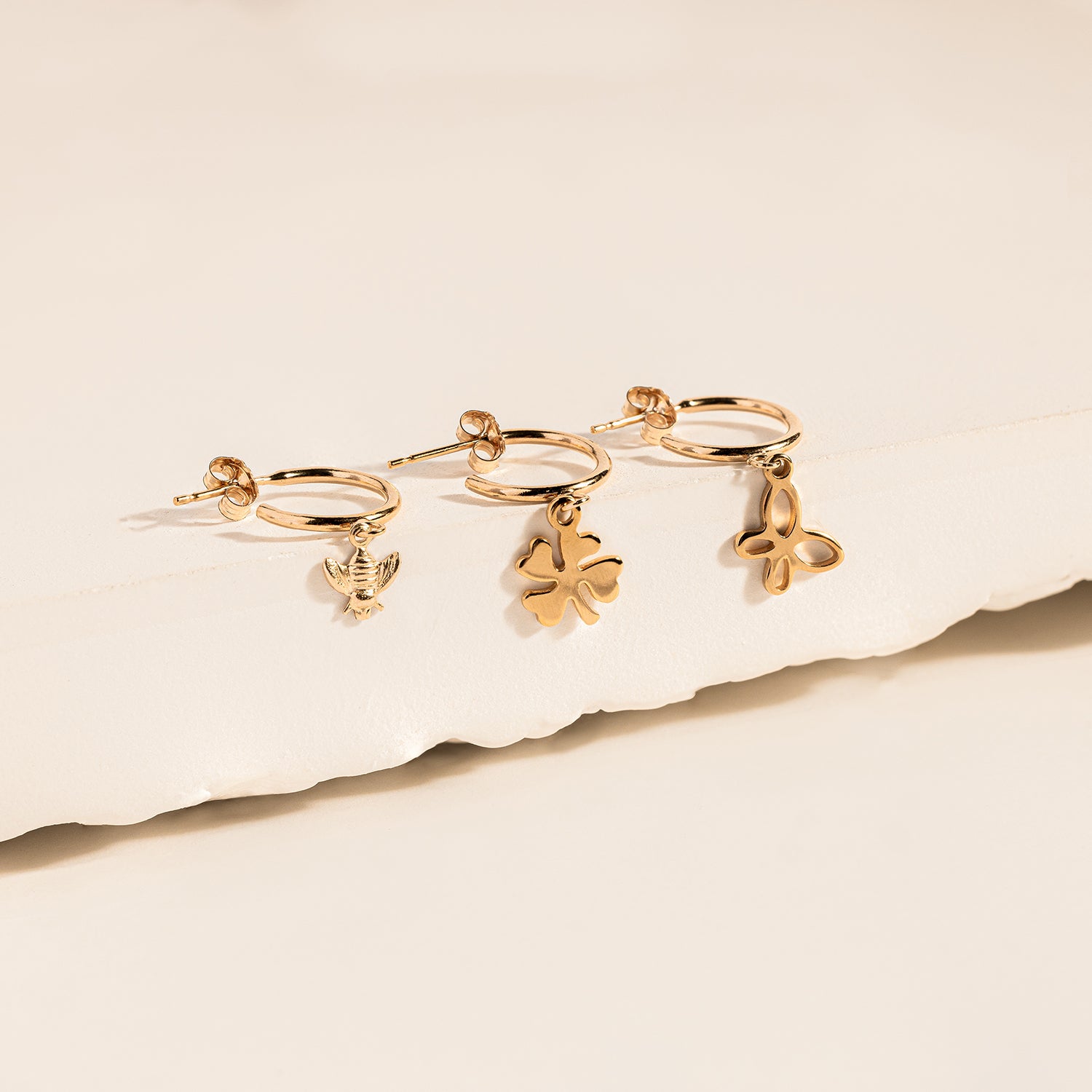 ต่างหูห่วงผึ้งน้อยบัมเบิล