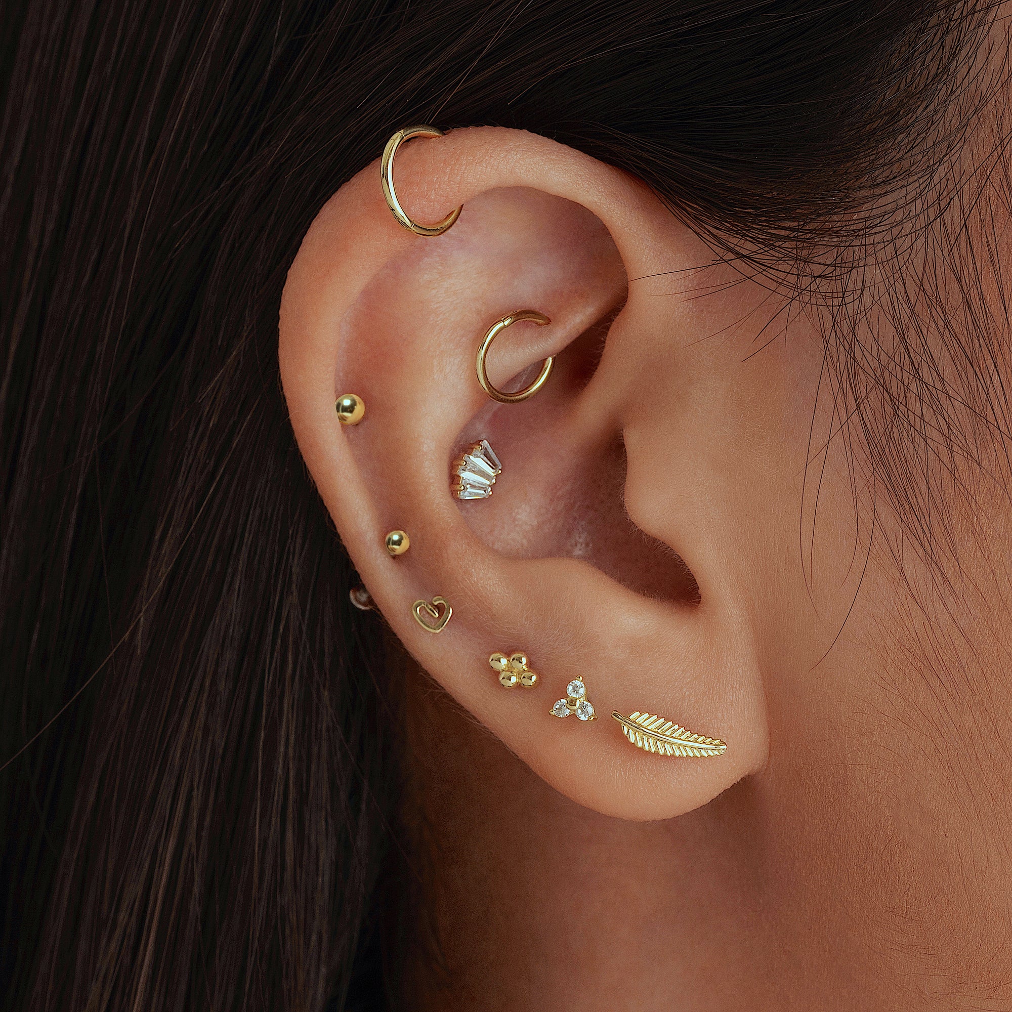 Color:Yellow Gold
Post Length:6.5mm
Post Length:5mm
Post Length:8mm