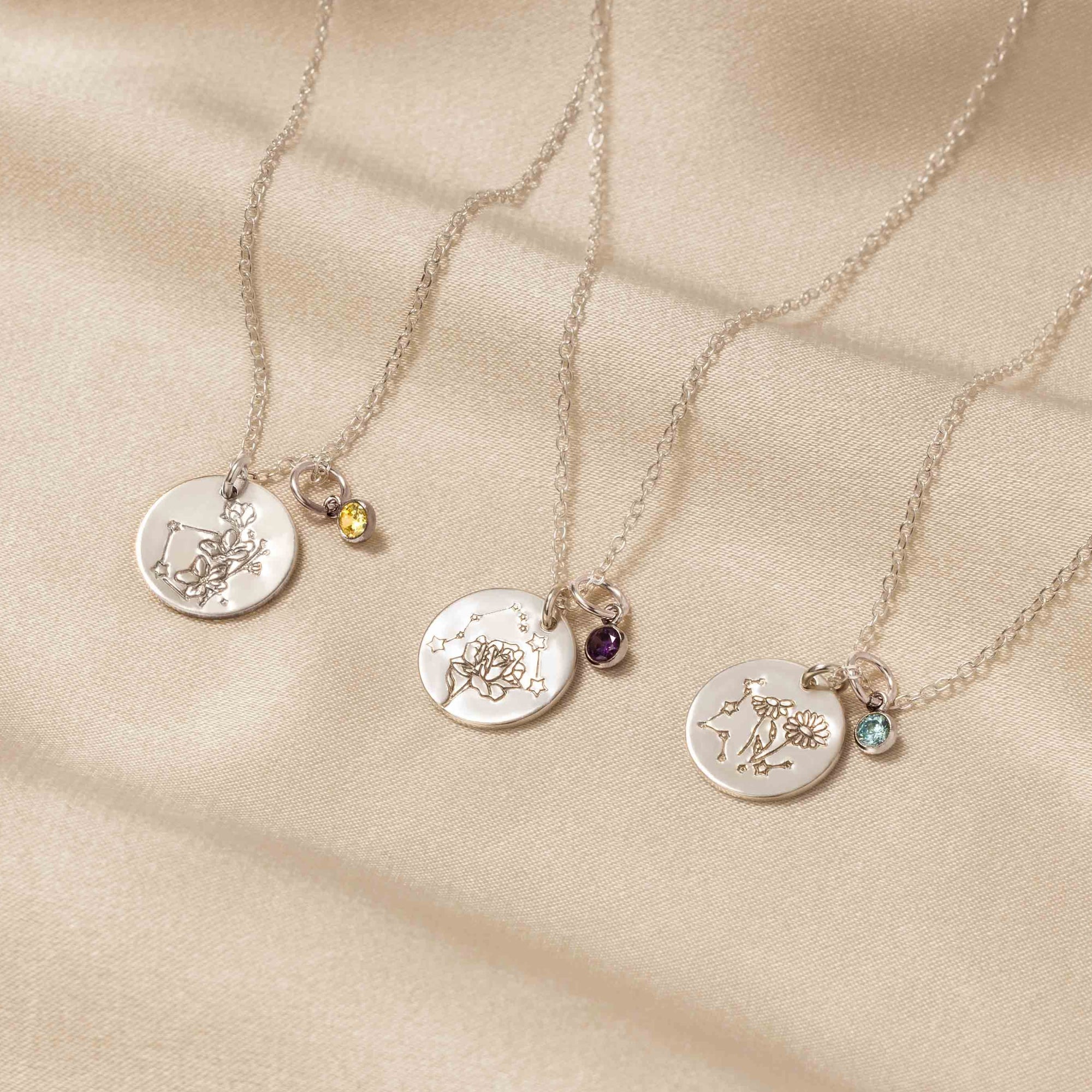 Gepersonaliseerde Stardust Bloom Ketting