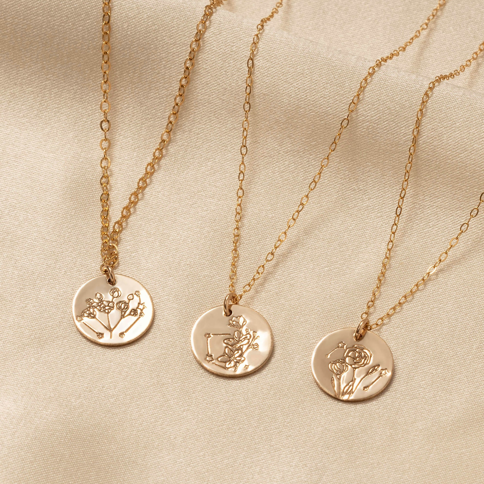 Gepersonaliseerde Stardust Bloom Ketting