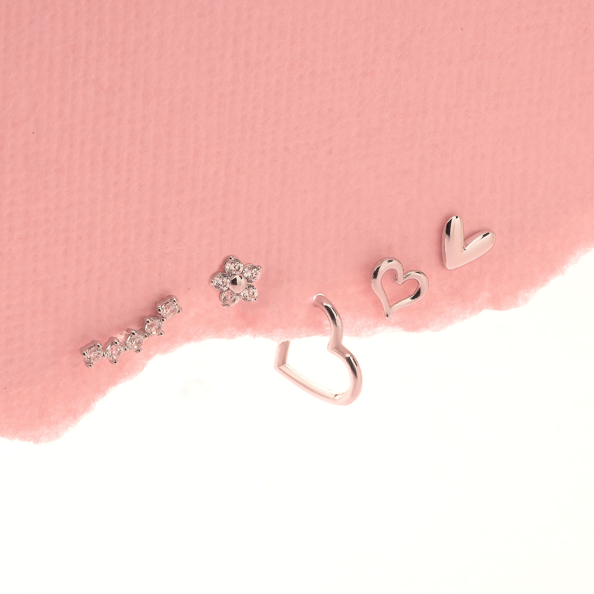 Color:White Gold
Option:Single
Option:Pair