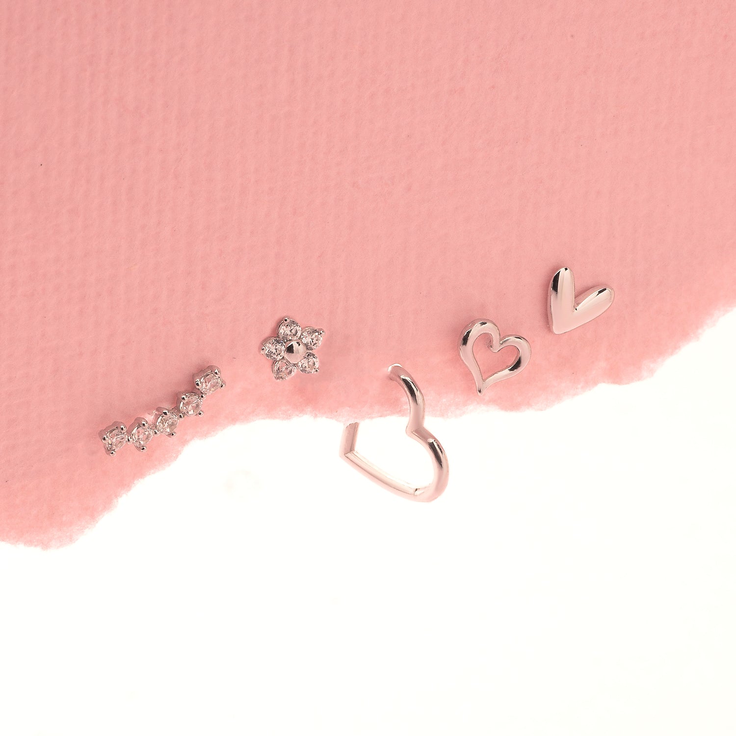 Color:White Gold
Option:Single
Option:Pair