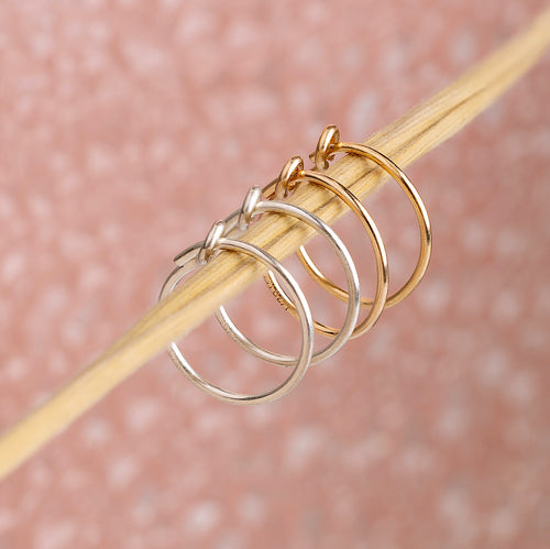 Sleeper Hoop Earrings