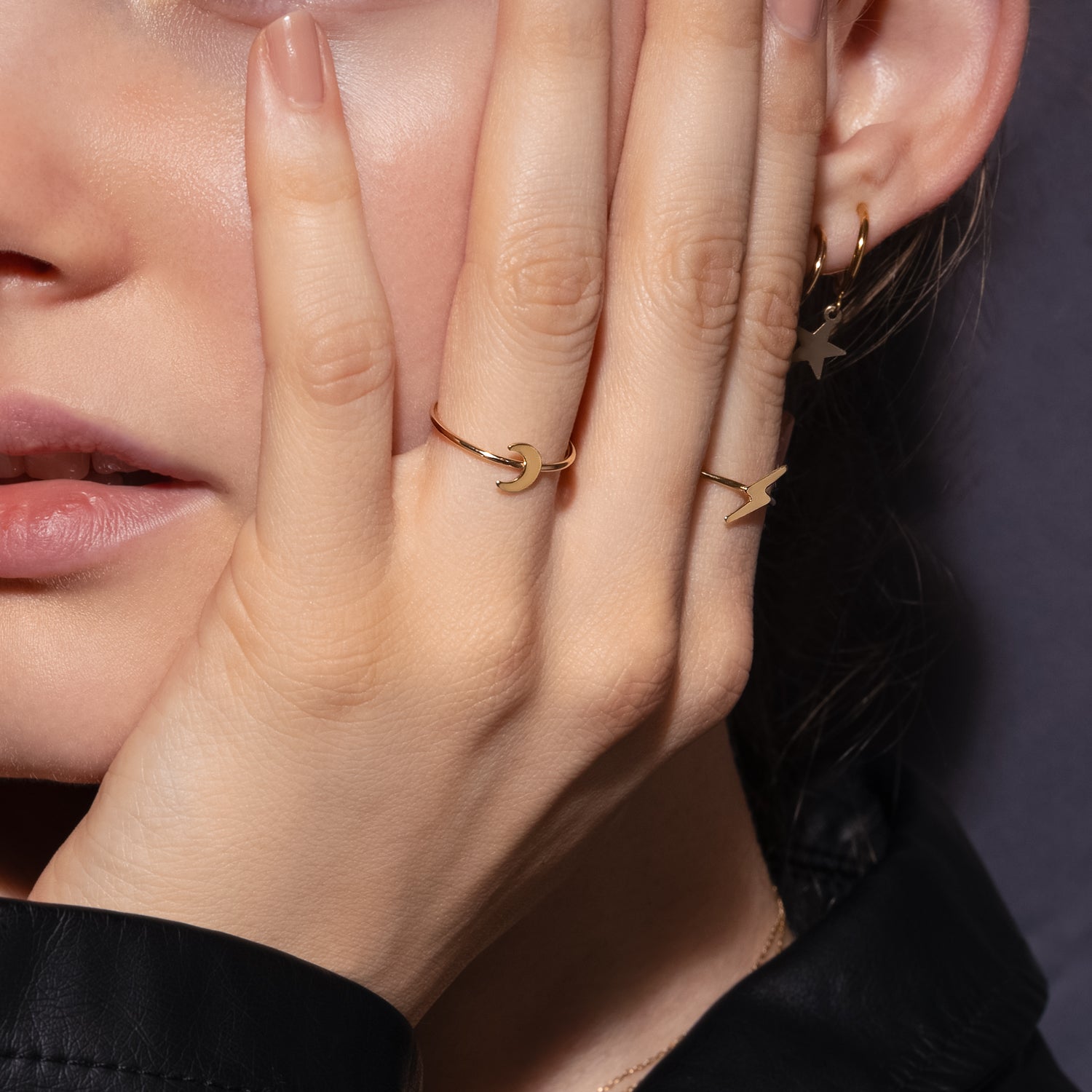 Anillo de Rayo de Oro