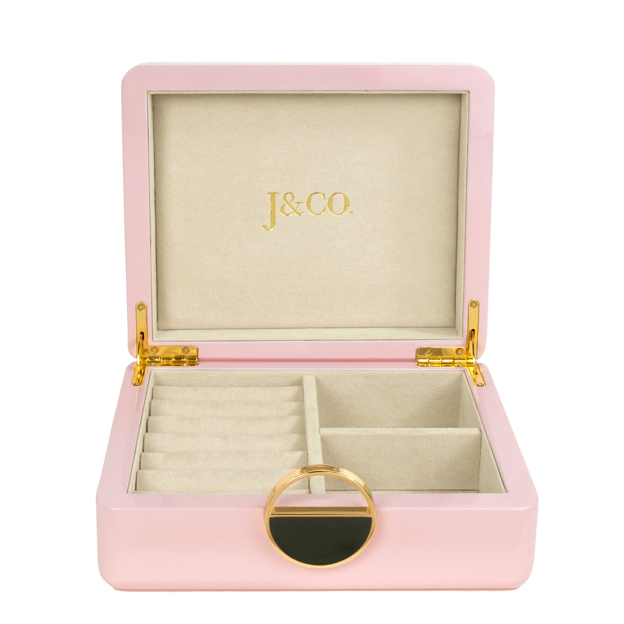 Pink Wooden Big Jewelry Box