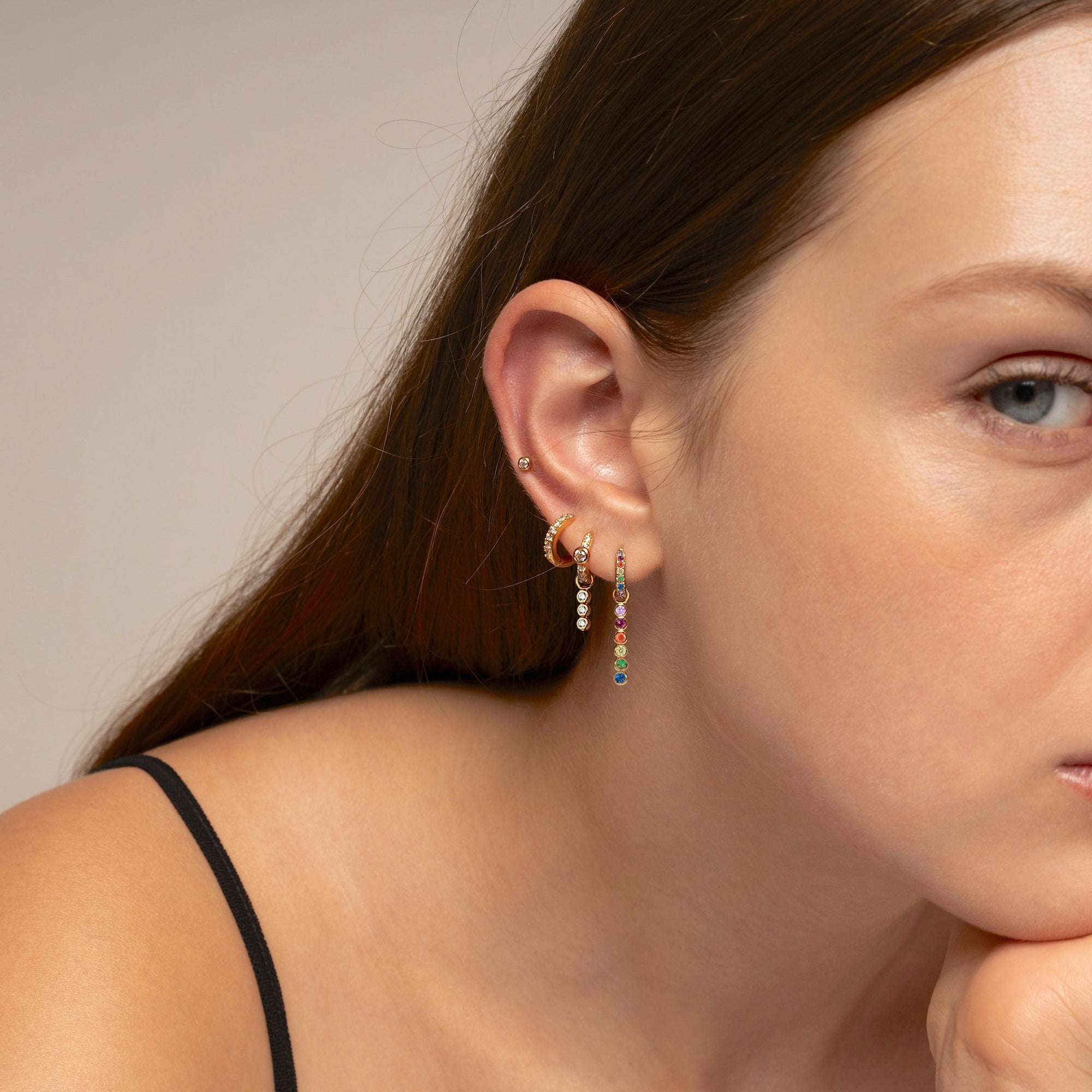 Rainbow Pave-berlock