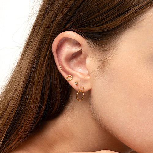 Link Of Love Stud Earrings