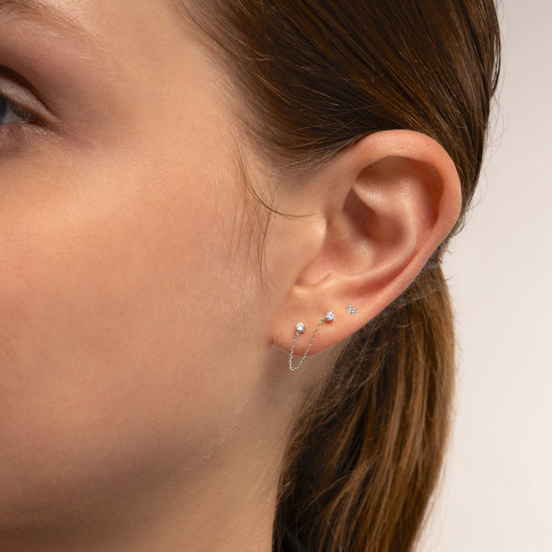 Color:White Gold
Post Length:6.5mm
Post Length:5mm
Post Length:8mm