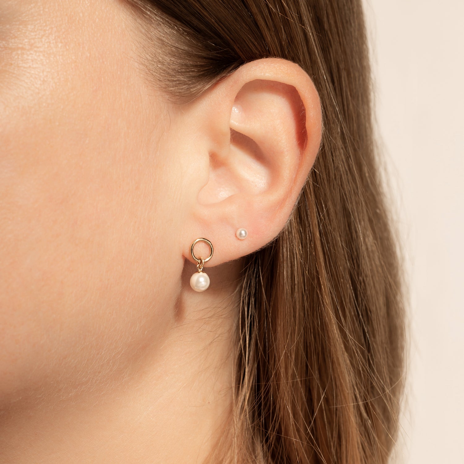 Circle sales post earrings