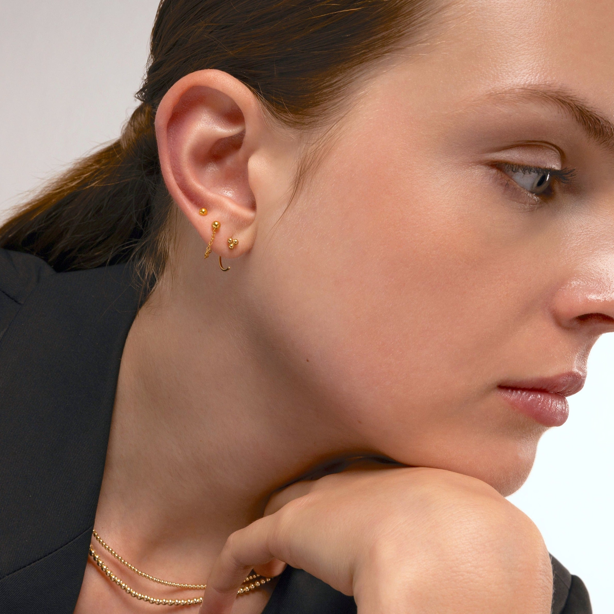 トリニティボールハギーイヤリング – J&CO Jewellery