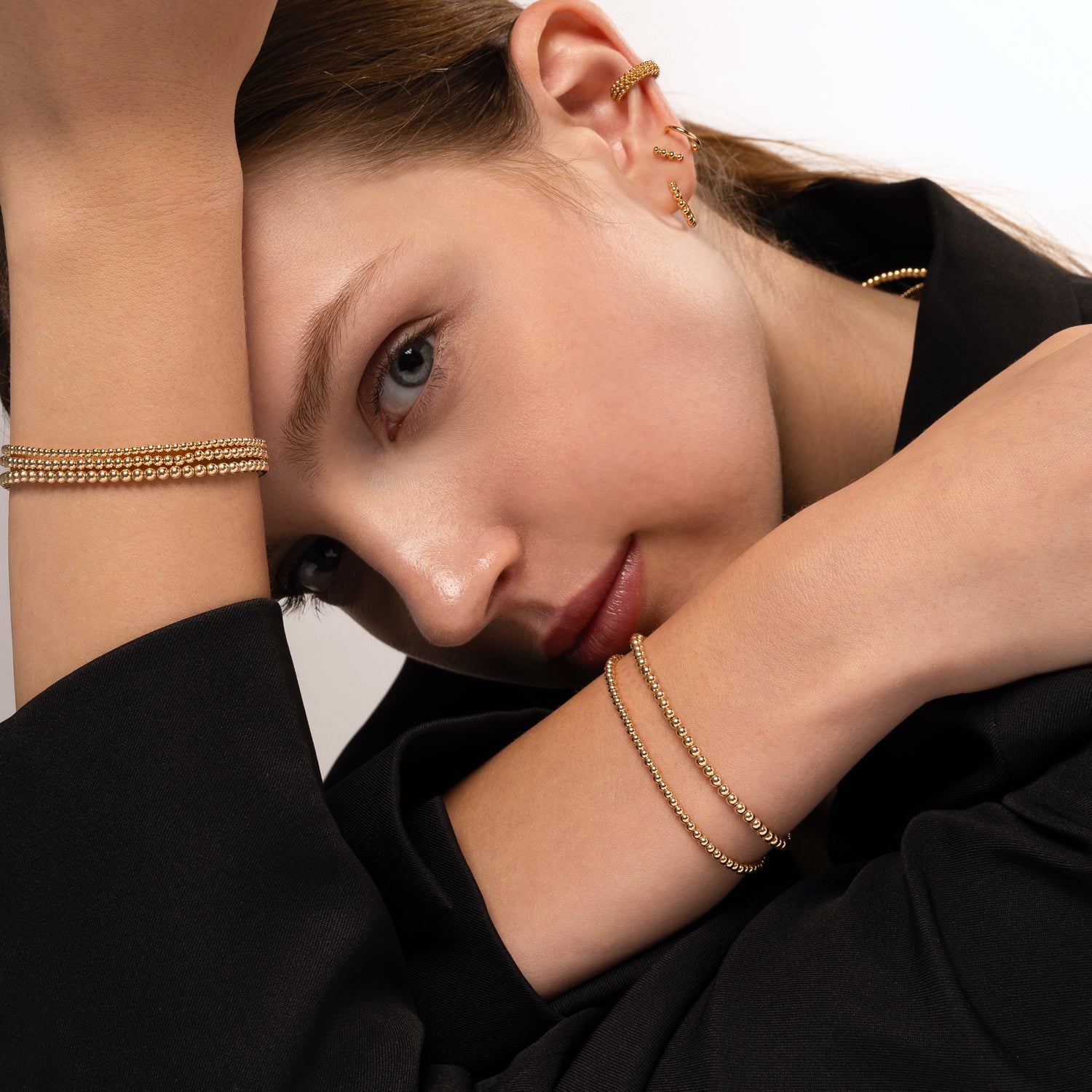 Lille tidløs perlearmbånd