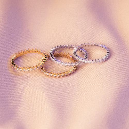 Ewigkeit CZ Ring Gold