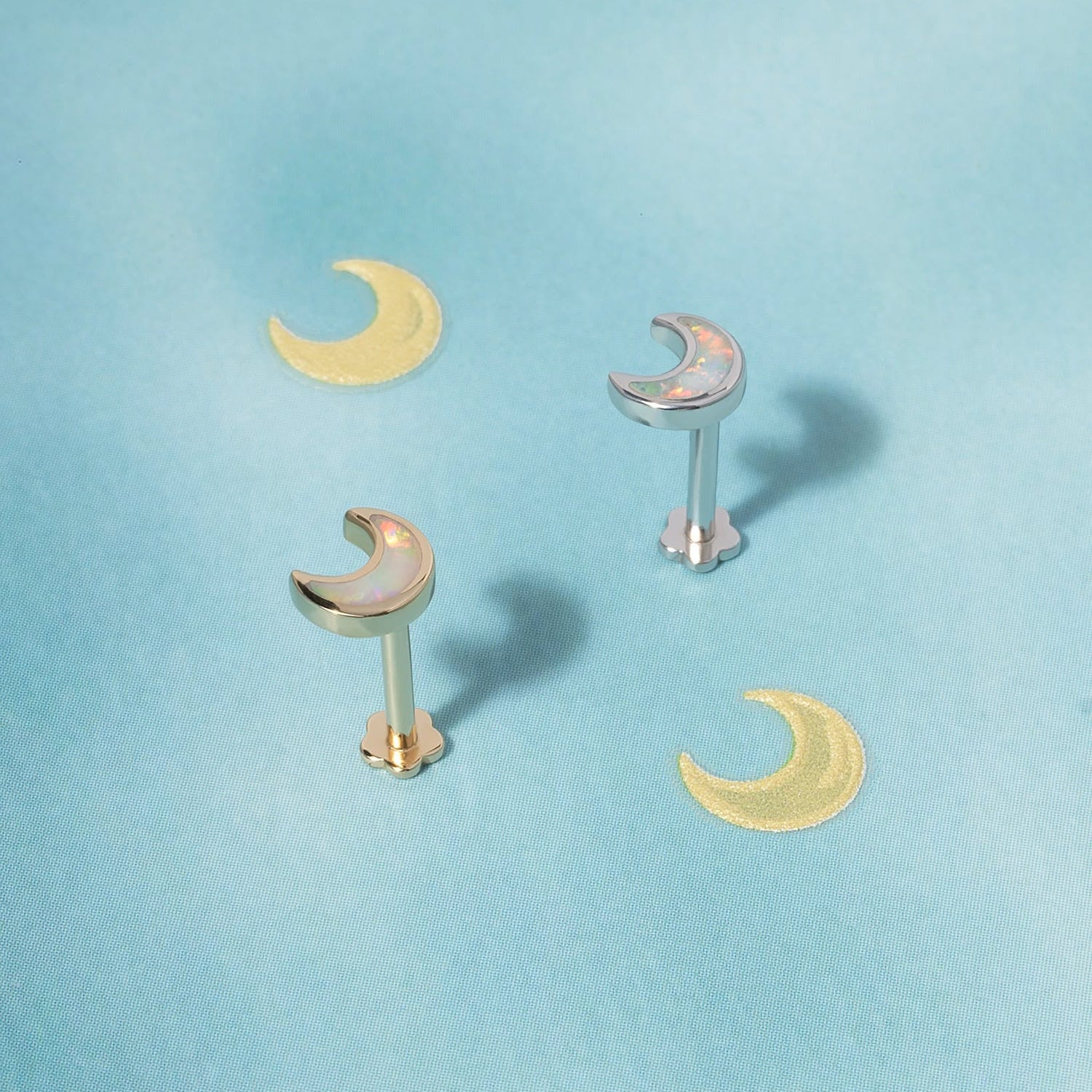 Color:White Gold
Option:Single
Option:Pair