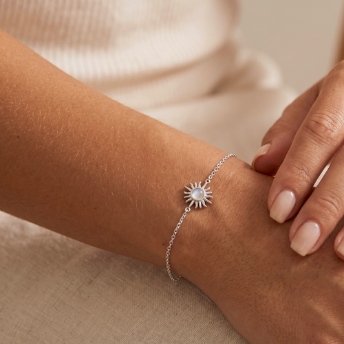 Mondstein -Sonnenarmband