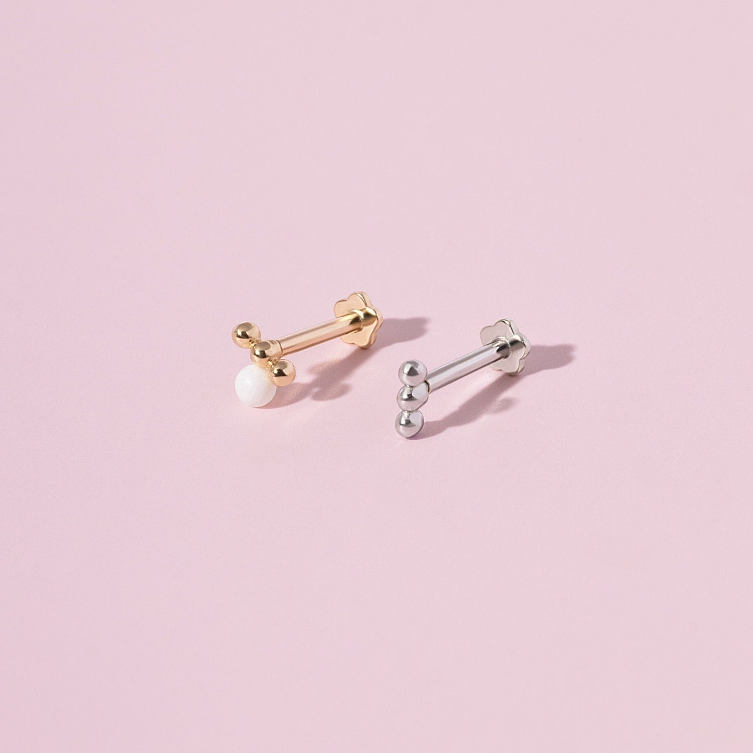 Color:Yellow Gold
Post Length:6.5mm
Post Length:5mm
Post Length:8mm