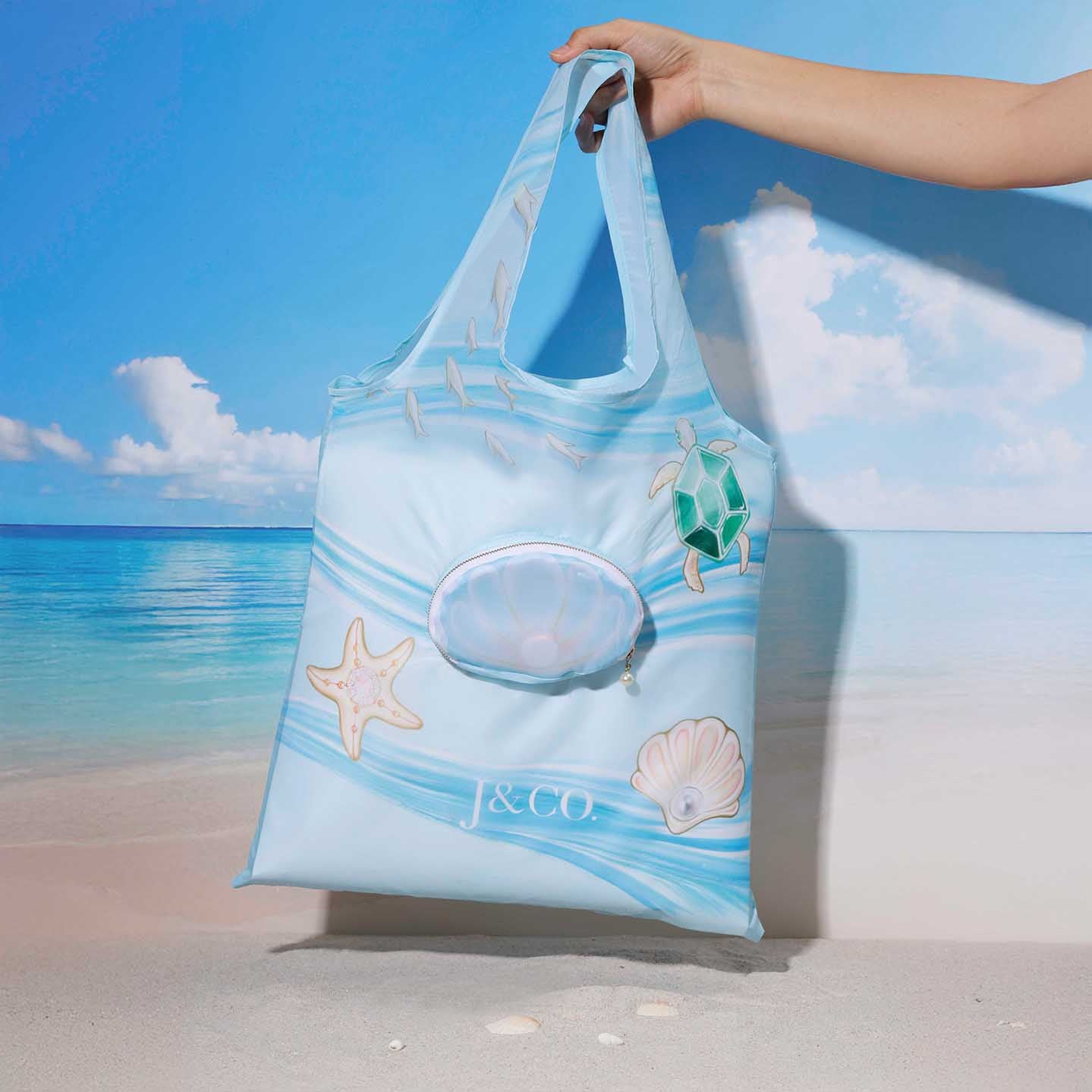 The Océan Foldable Tote Bag Charm