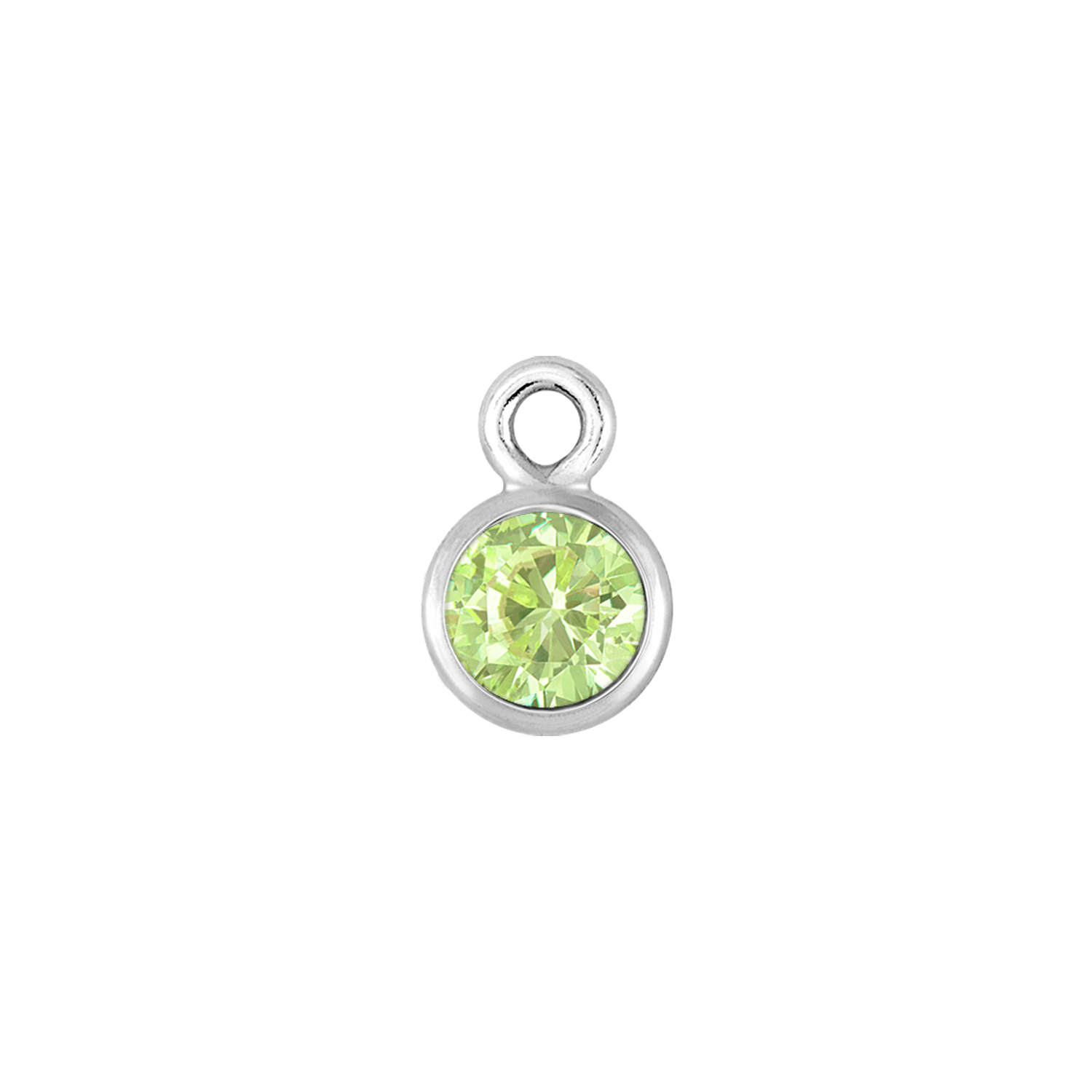 Bezel-födelsestenar berlocker tillägg